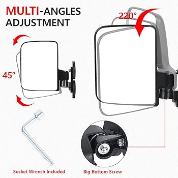 Amazon.com: Lifronkit Tractor Mirrors, Strong Magnetic Side